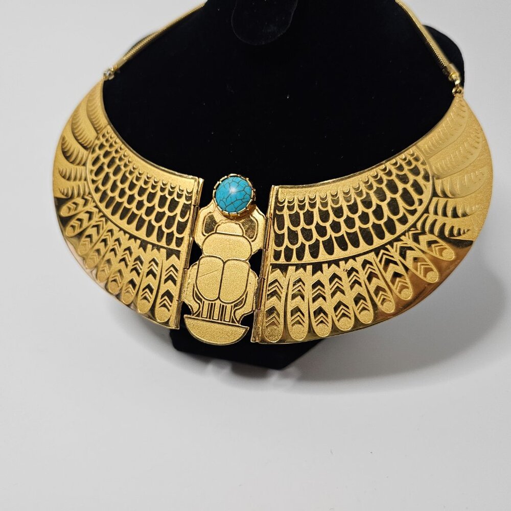 Ancient Egyptian Art Inspired Necklace - Picture 2 of 4